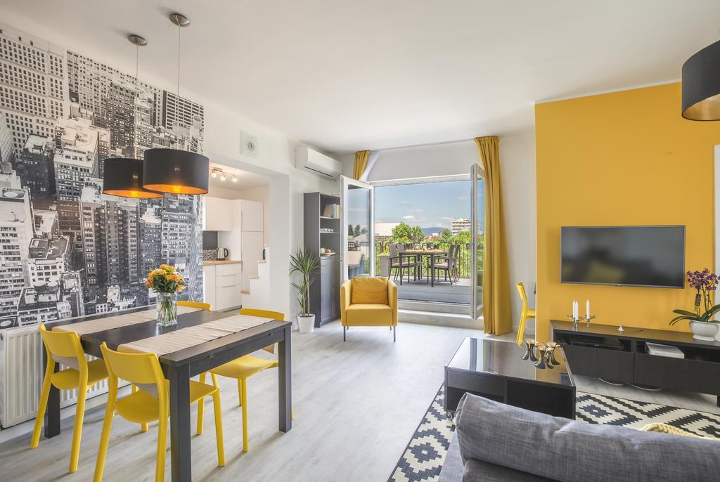 Terrace Apartments At City Park ブダペスト エクステリア 写真